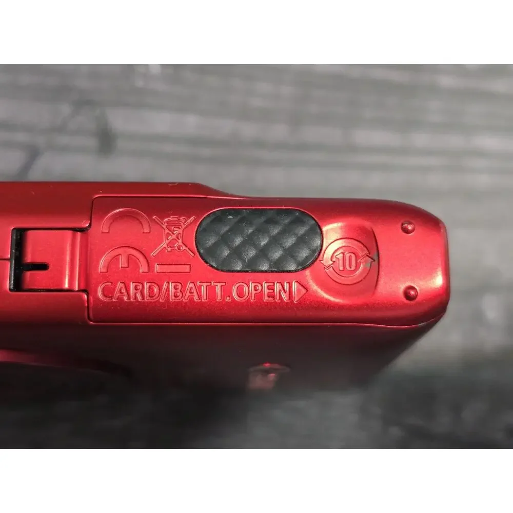 Canon PowerShot ELPH 300 HS 12.1MP Digital Camera Red Bundle CIB - Original Box